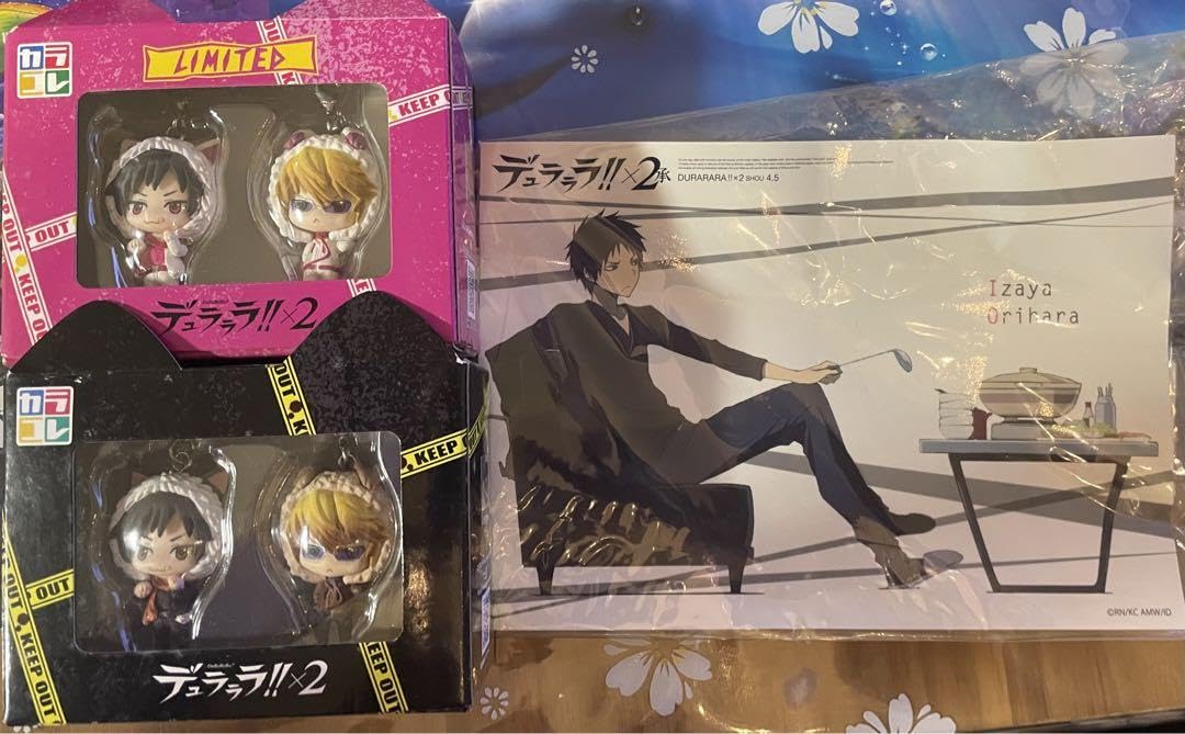Amazon.co.jp: カラコレ デュラララ！！×2 2体セット(折原臨也平和島